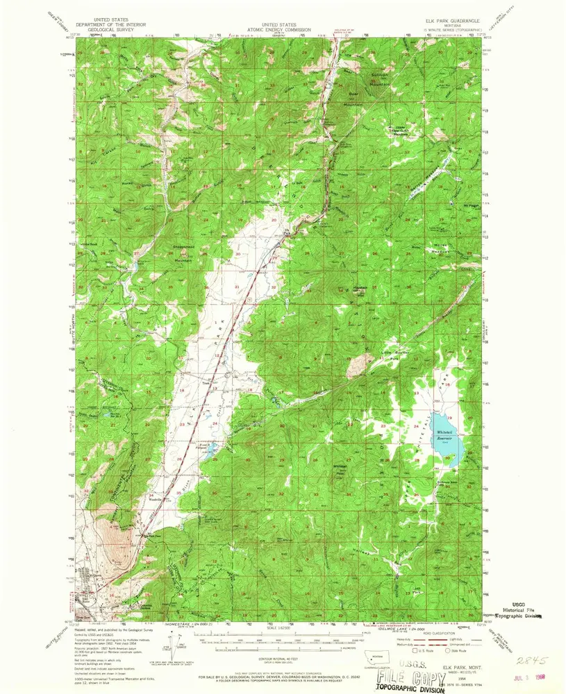 Aperçu de l'ancienne carte