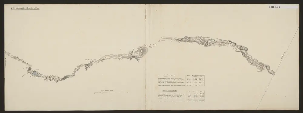 Voorbeeld van de oude kaart