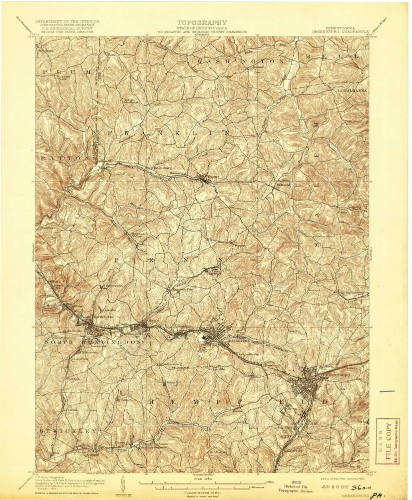 Aperçu de l'ancienne carte