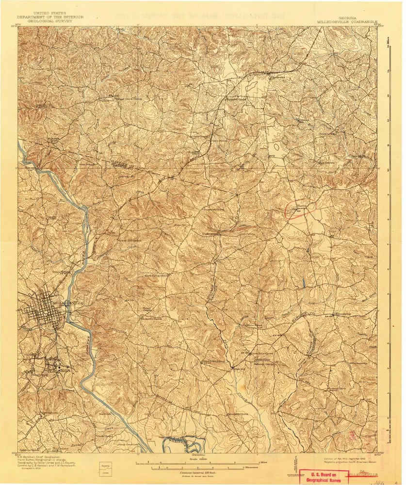 Aperçu de l'ancienne carte