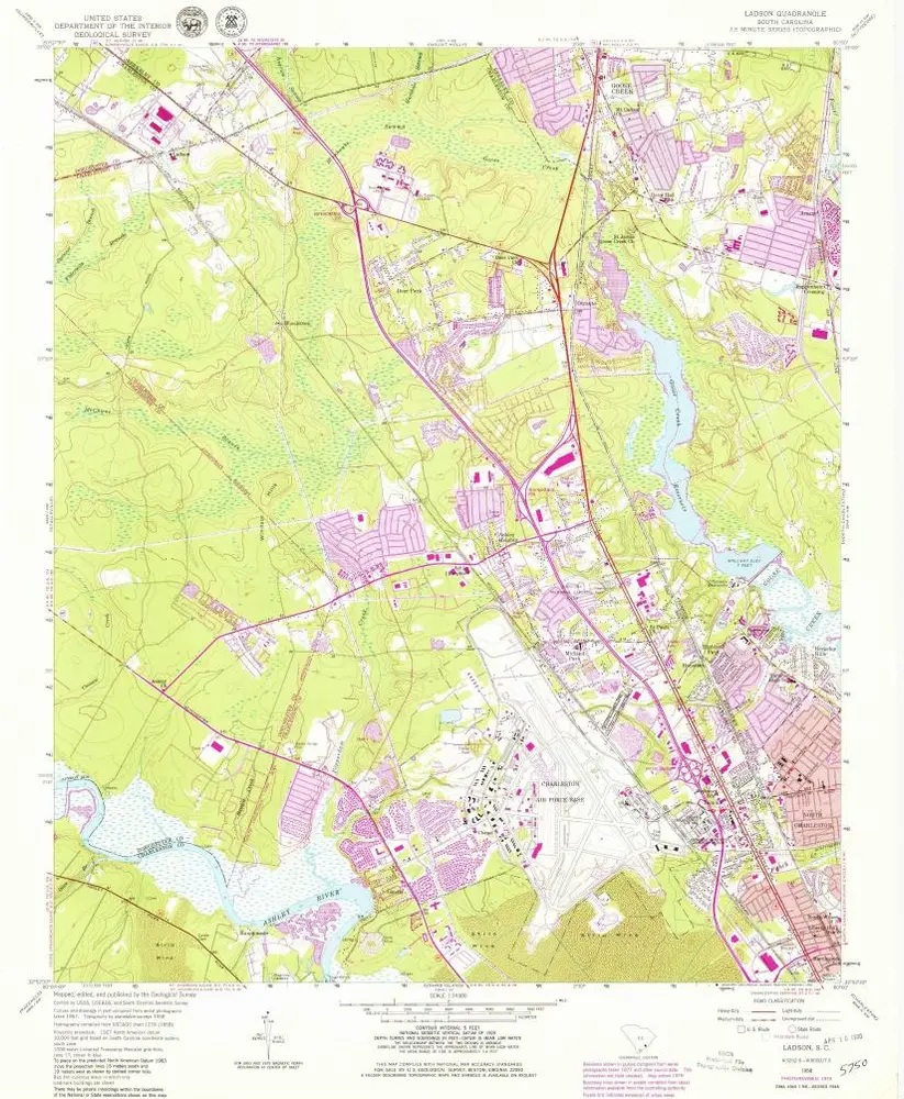 Voorbeeld van de oude kaart