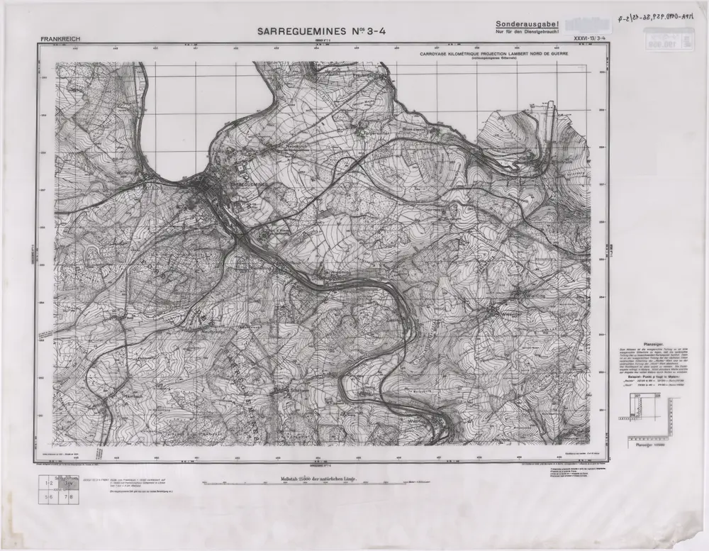 Aperçu de l'ancienne carte