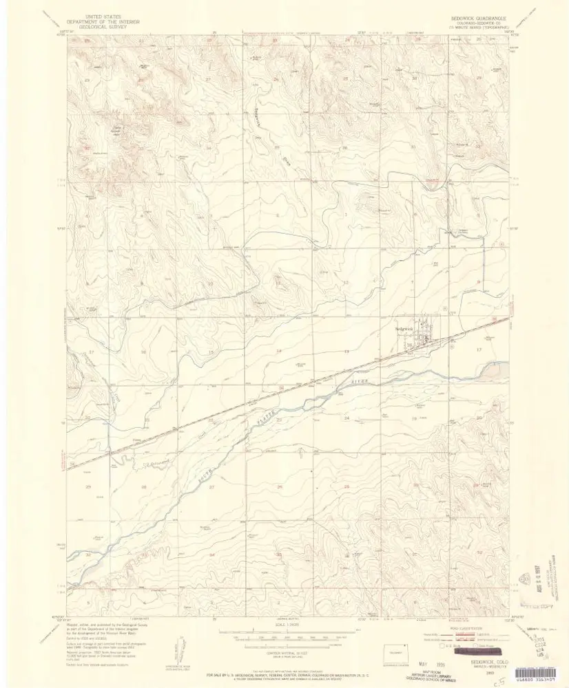 Voorbeeld van de oude kaart