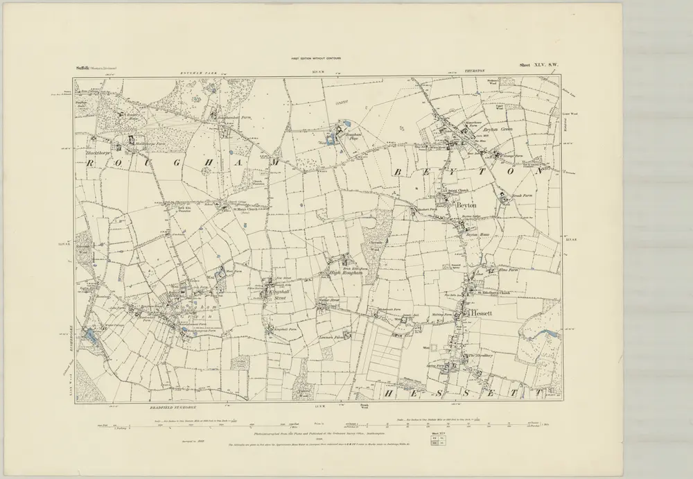 Aperçu de l'ancienne carte