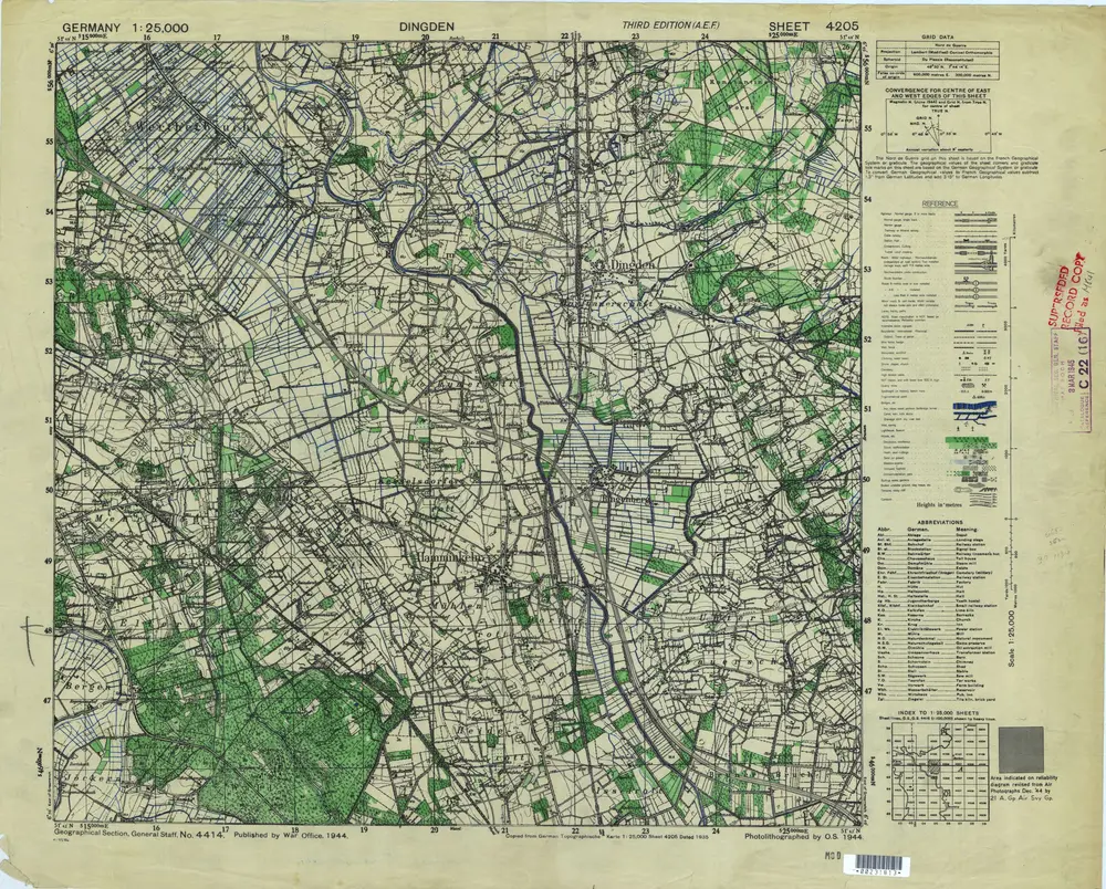 Anteprima della vecchia mappa