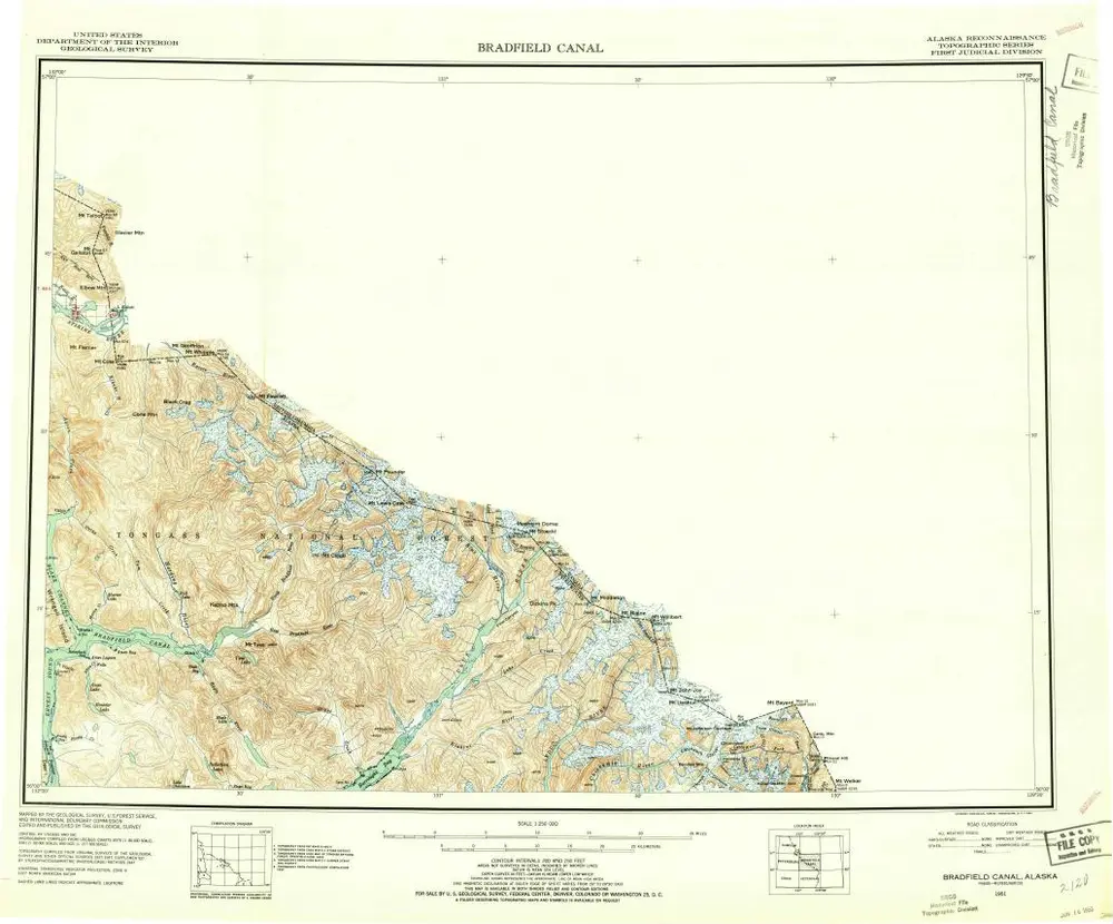 Voorbeeld van de oude kaart