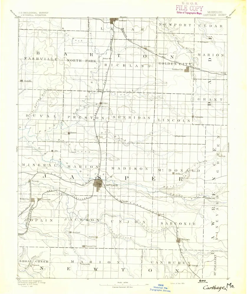 Vista previa del mapa antiguo