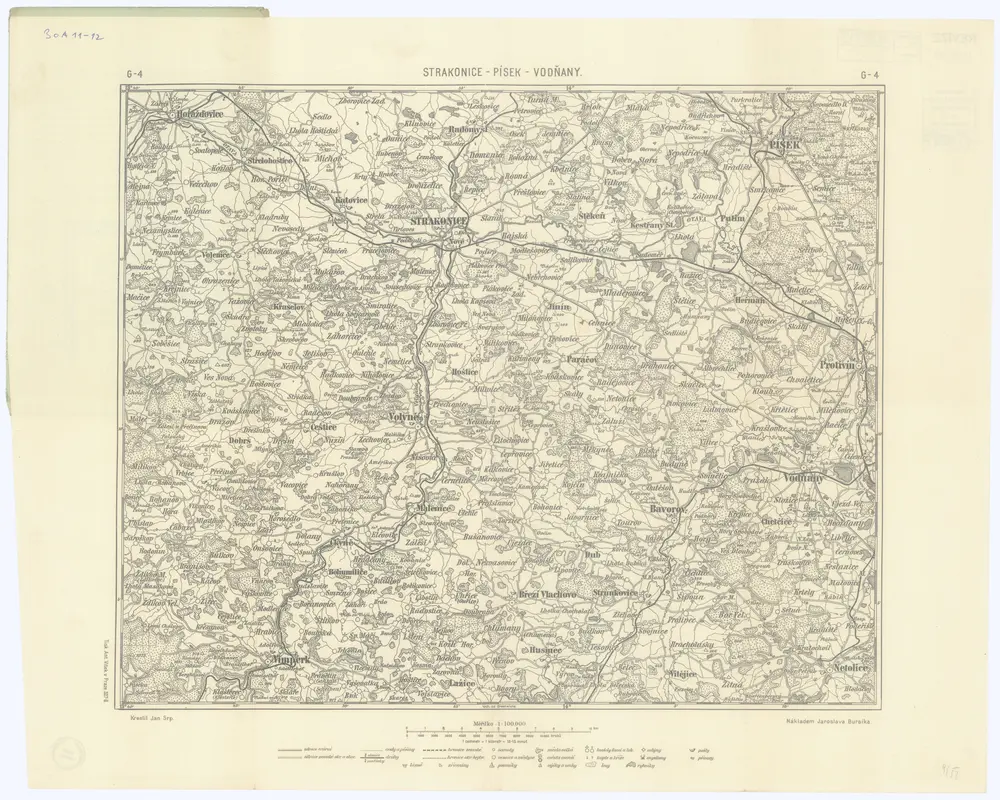 Voorbeeld van de oude kaart