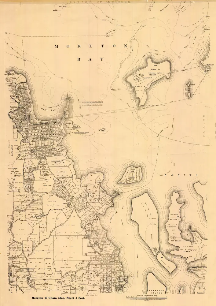 Old maps of Capalaba, Queensland