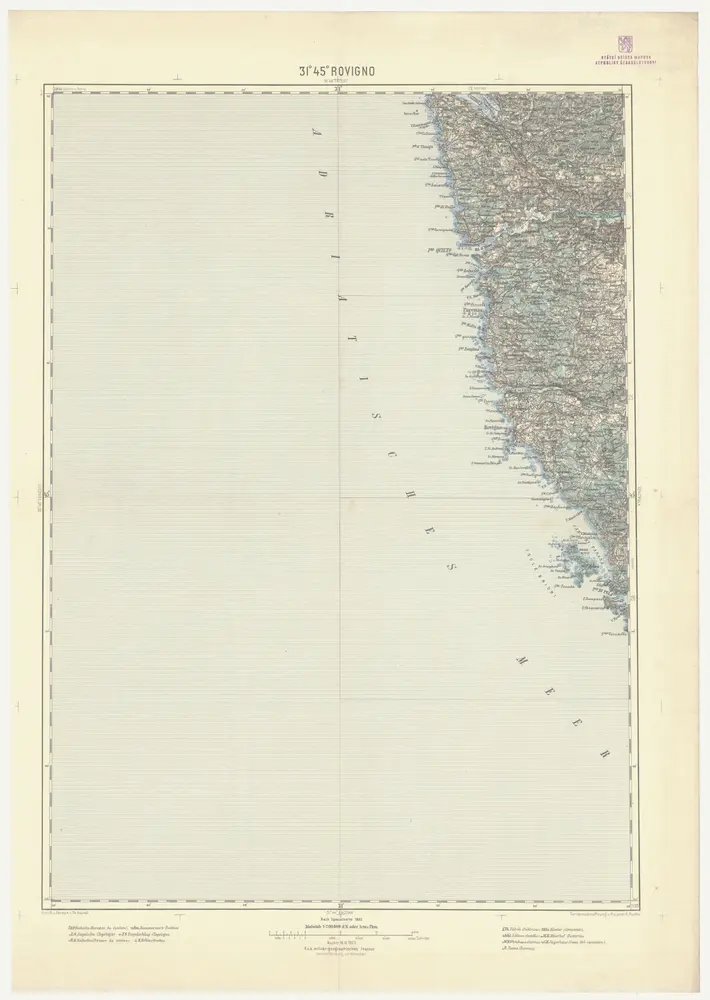 Voorbeeld van de oude kaart