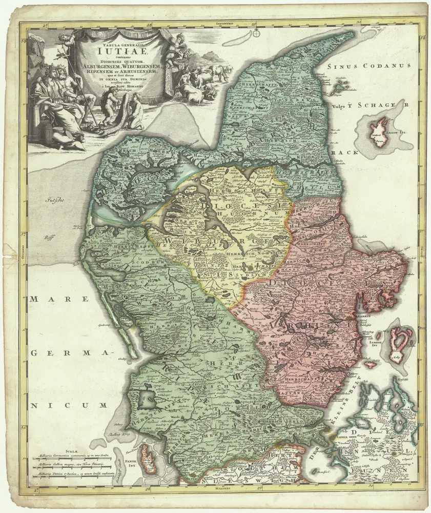 Voorbeeld van de oude kaart