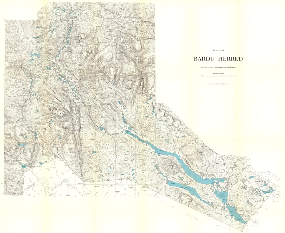 Voorbeeld van de oude kaart