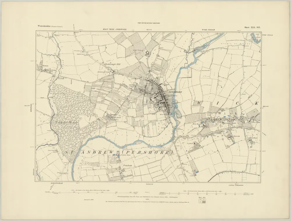 Aperçu de l'ancienne carte