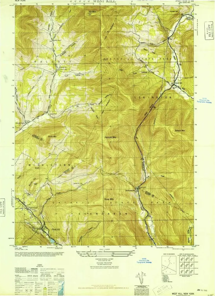 Aperçu de l'ancienne carte