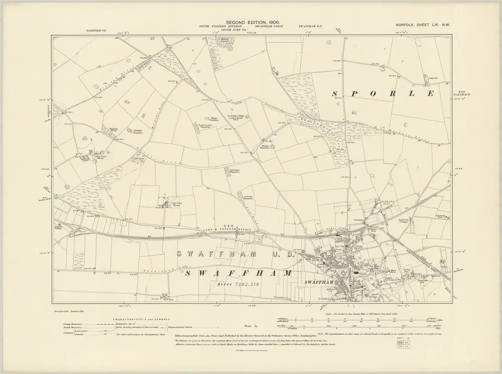 Aperçu de l'ancienne carte