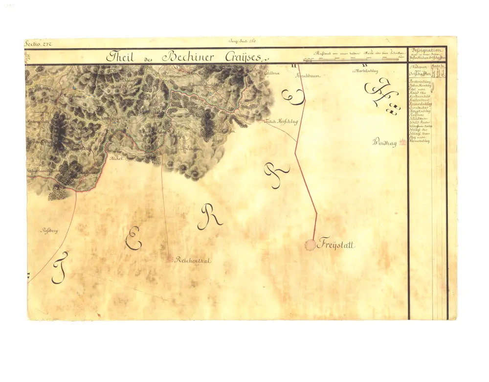 Anteprima della vecchia mappa