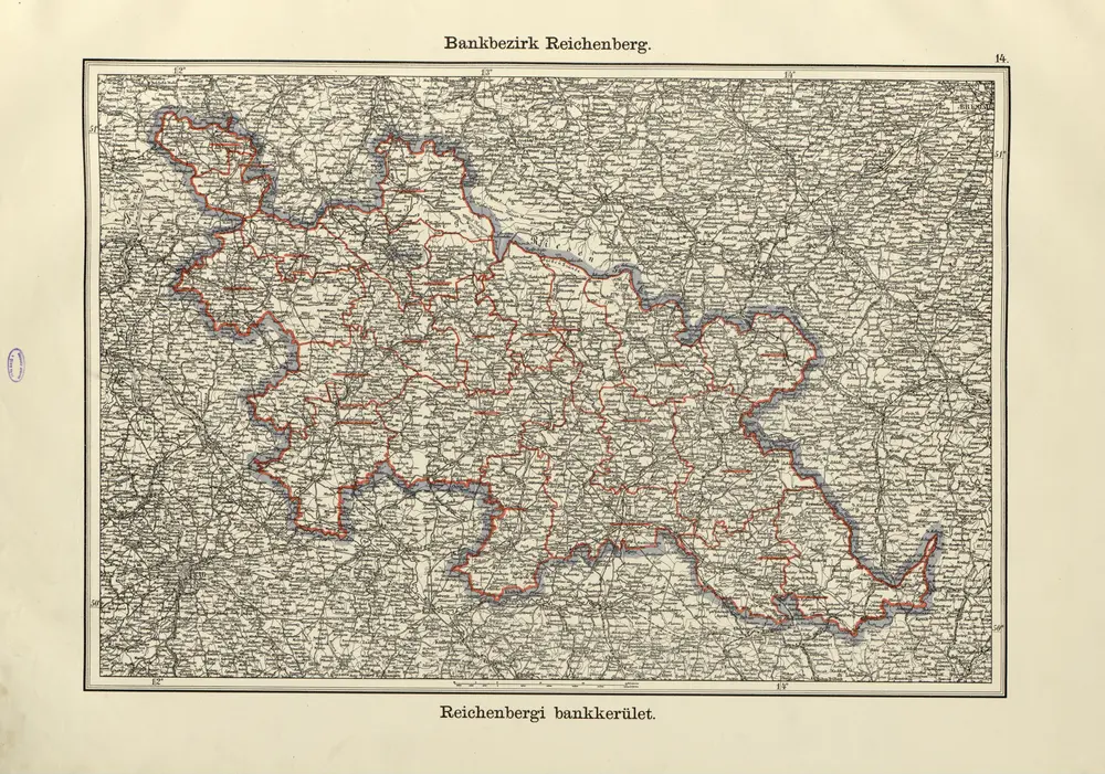 Voorbeeld van de oude kaart