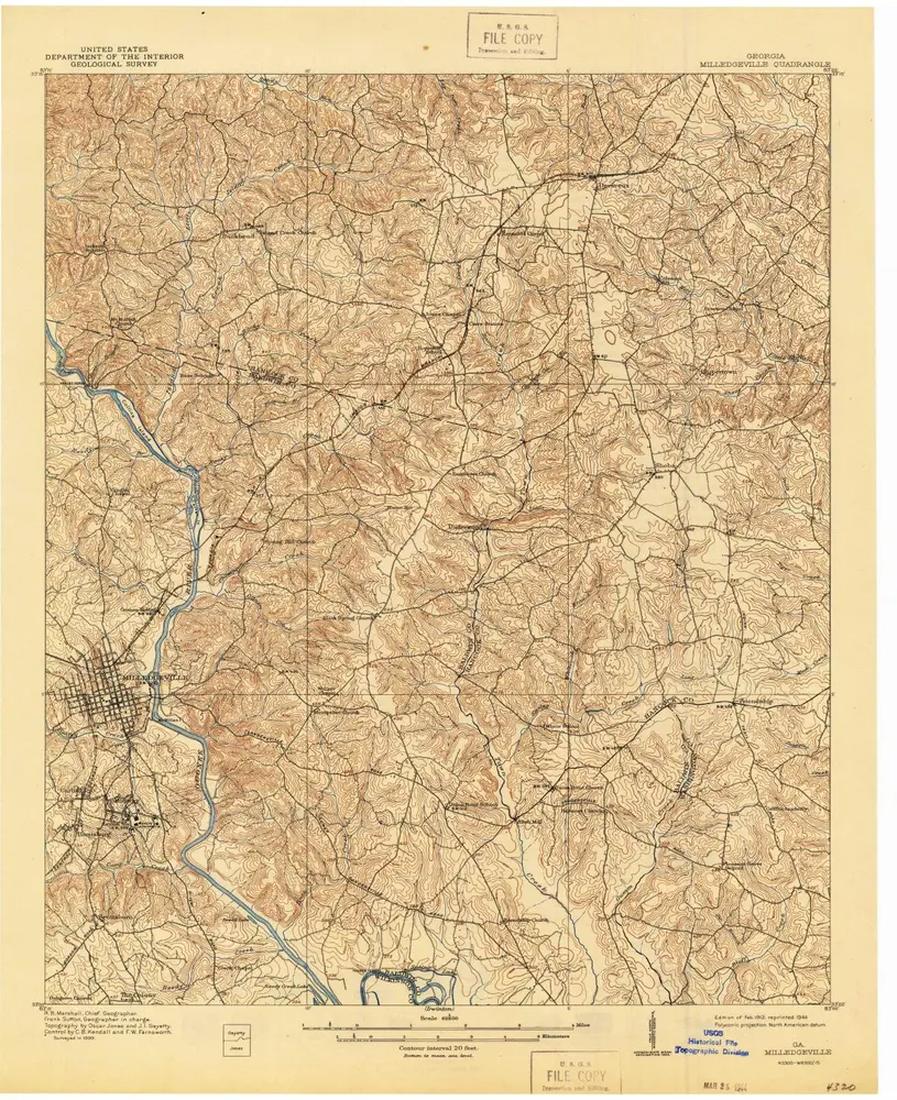 Aperçu de l'ancienne carte