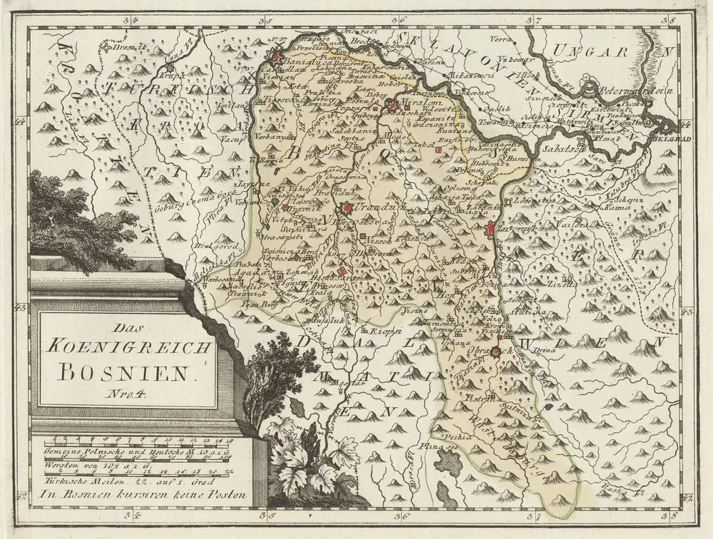 Aperçu de l'ancienne carte