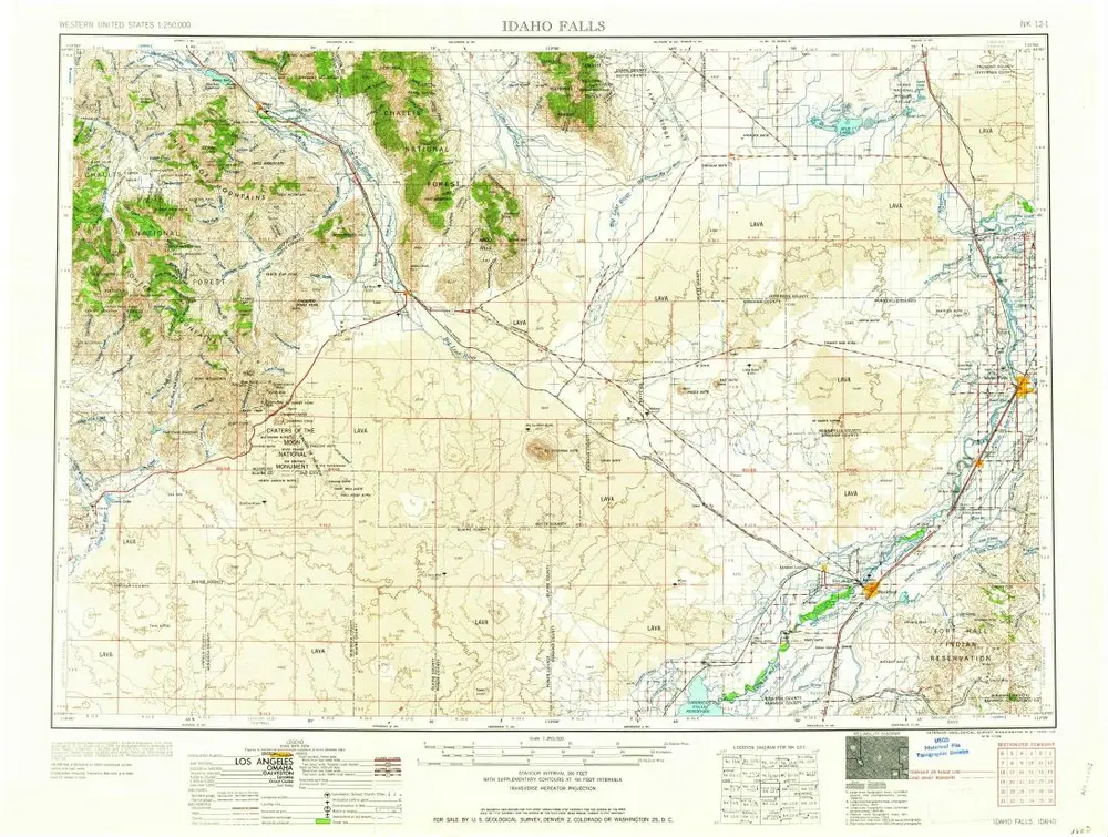 Aperçu de l'ancienne carte