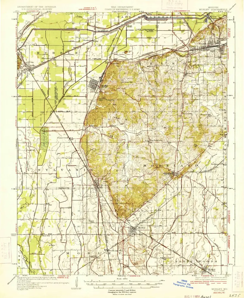 Anteprima della vecchia mappa