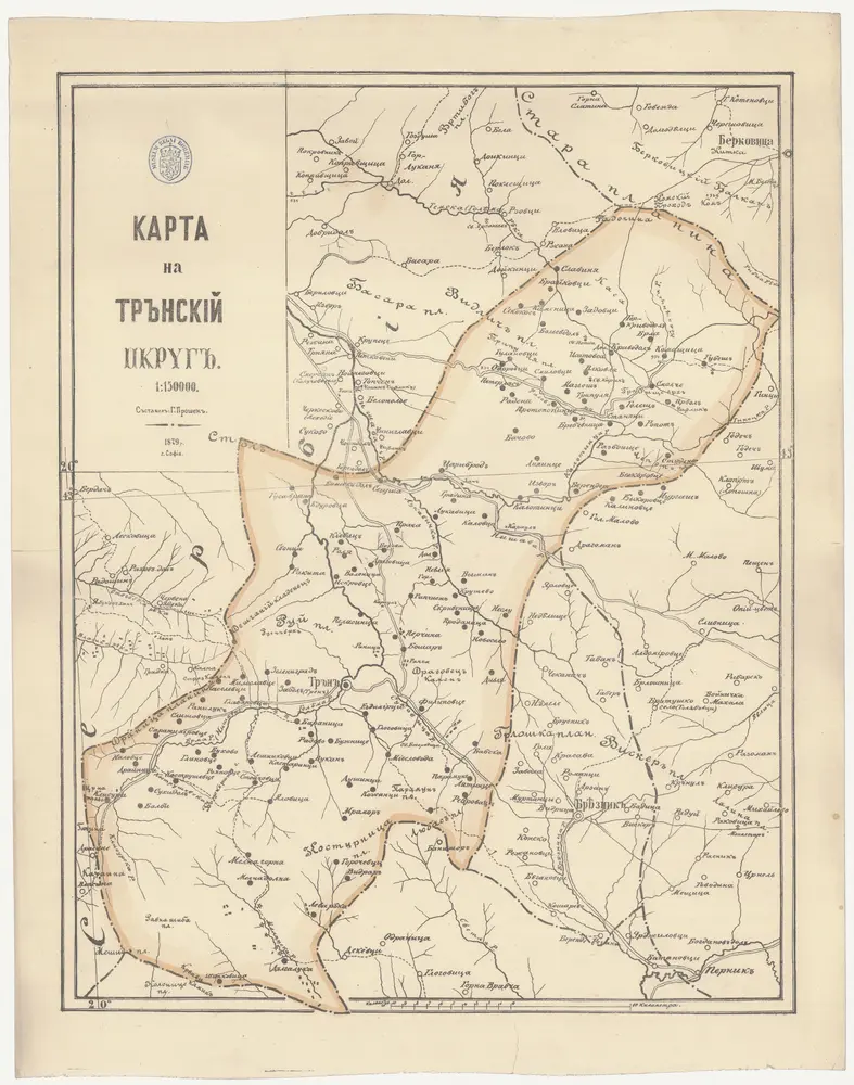 Aperçu de l'ancienne carte