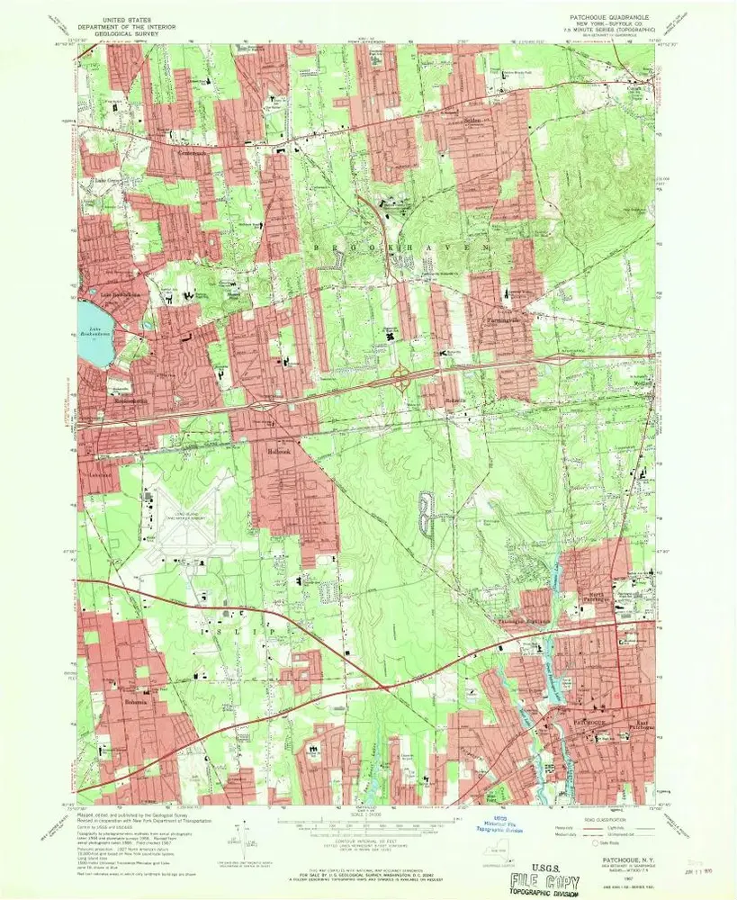 Voorbeeld van de oude kaart