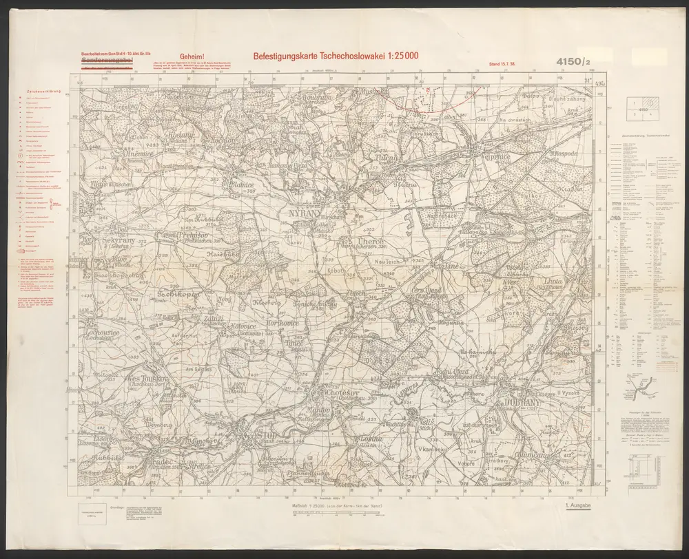 Aperçu de l'ancienne carte