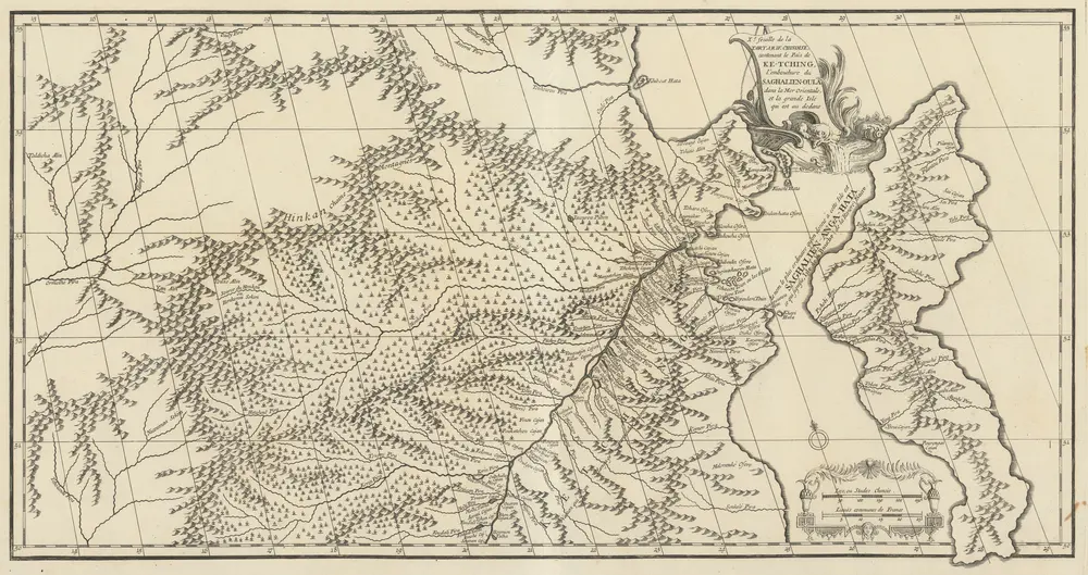 Voorbeeld van de oude kaart