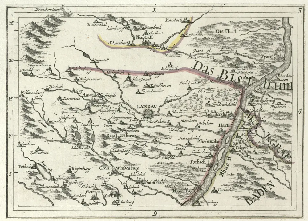 Anteprima della vecchia mappa