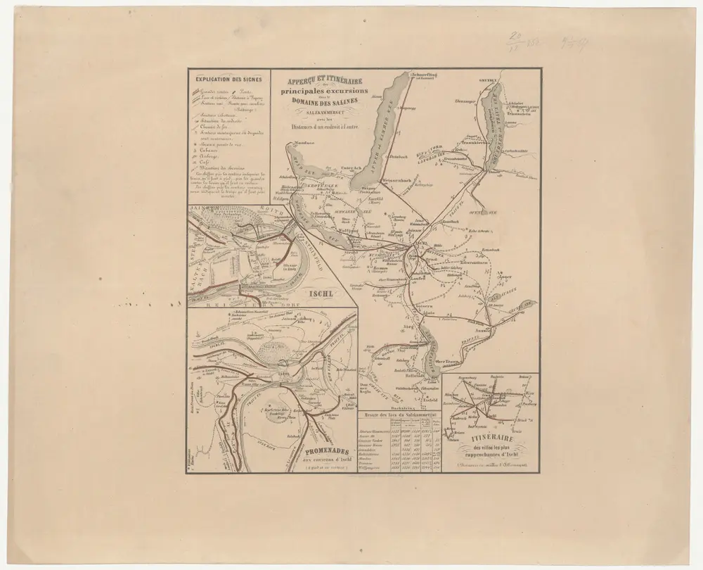 Voorbeeld van de oude kaart