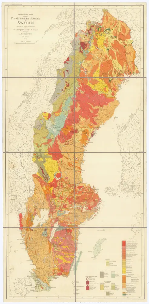 Voorbeeld van de oude kaart