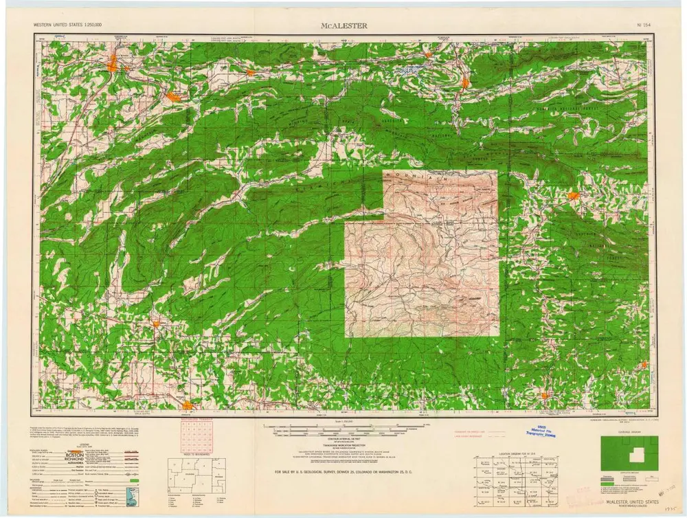 Aperçu de l'ancienne carte