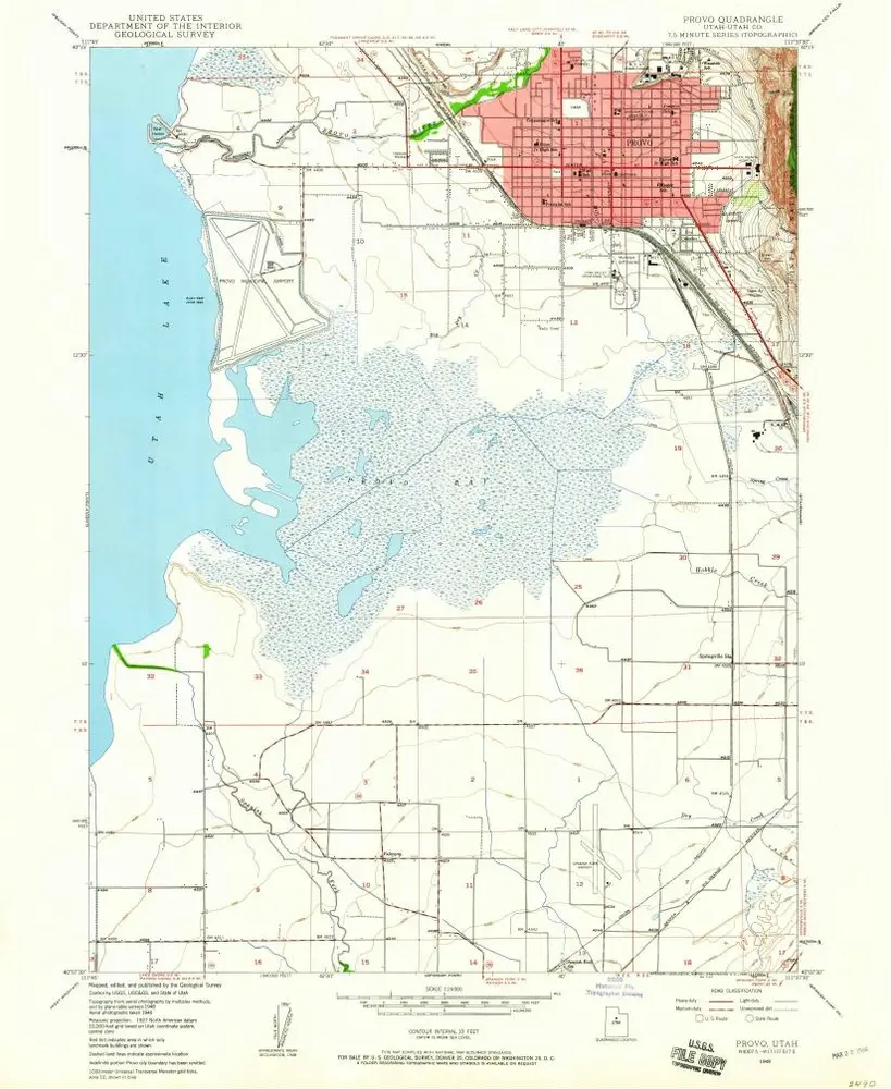 Aperçu de l'ancienne carte