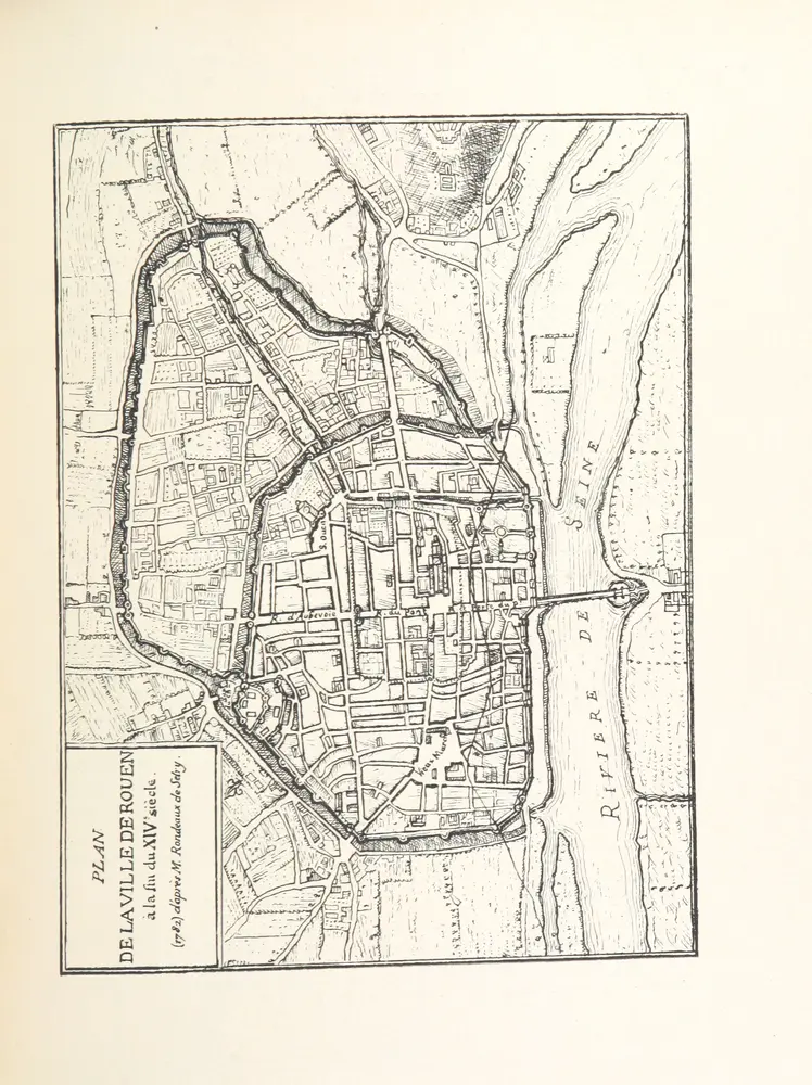 Voorbeeld van de oude kaart