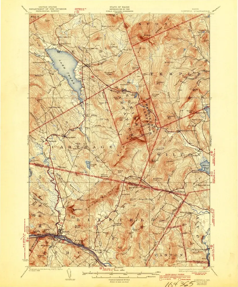 Aperçu de l'ancienne carte