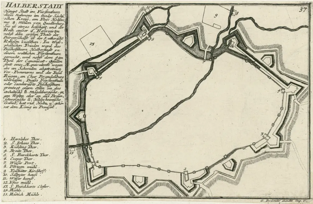 Aperçu de l'ancienne carte