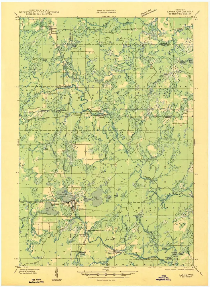 Anteprima della vecchia mappa