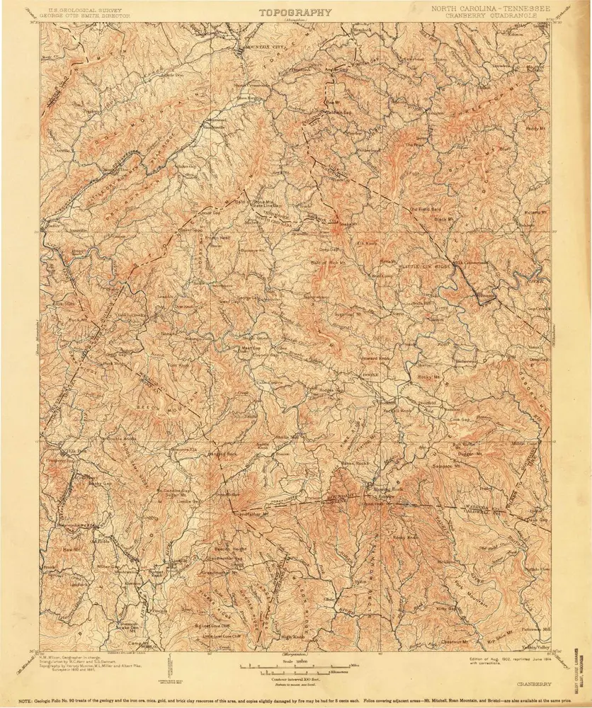 Aperçu de l'ancienne carte