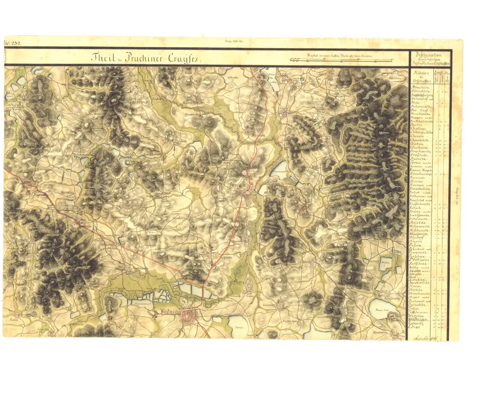 Aperçu de l'ancienne carte