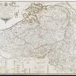 PROVINCES DES PAIS BAS, DIVISÉES SUIVANT LES TRAITÉS D'UTRECHT, DE RASTATT, ET D'ANVERS, Faits en 1713., 1714 et 1716.