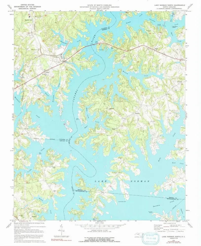 Voorbeeld van de oude kaart