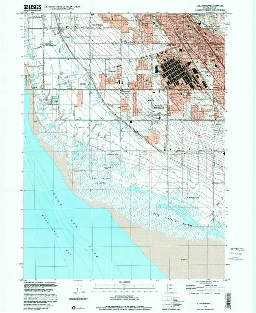 Voorbeeld van de oude kaart