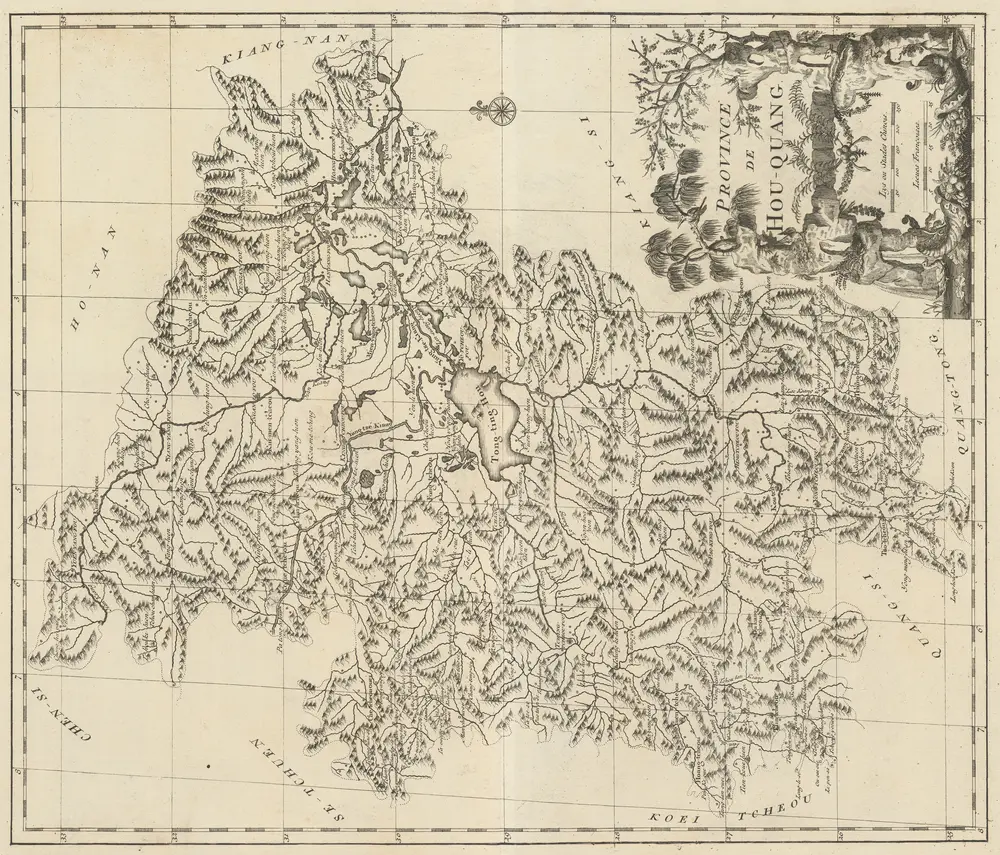 Voorbeeld van de oude kaart