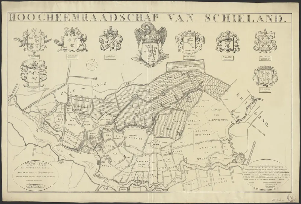 Voorbeeld van de oude kaart