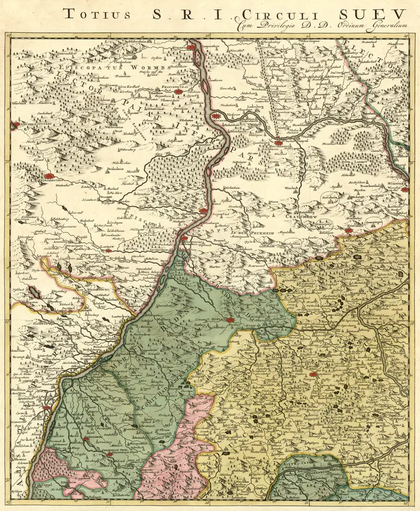 Aperçu de l'ancienne carte