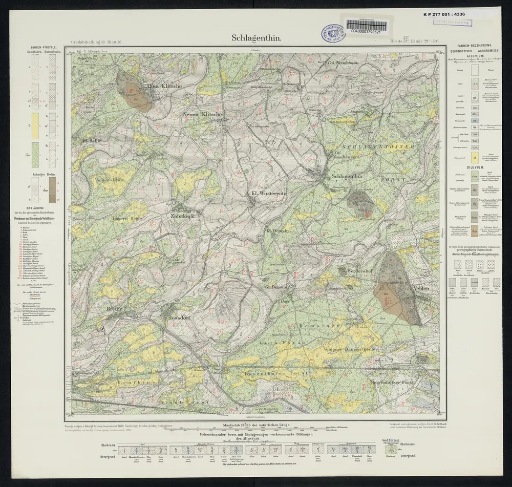 Aperçu de l'ancienne carte