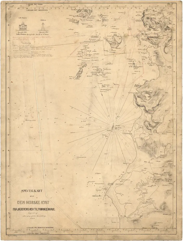 Voorbeeld van de oude kaart