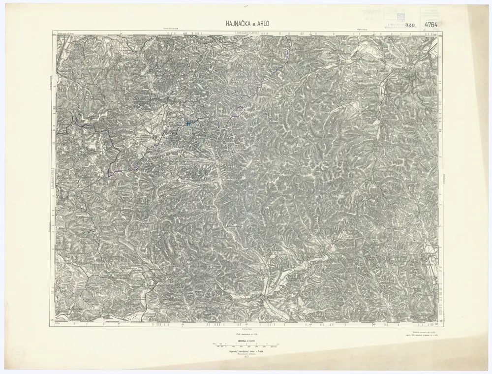 Voorbeeld van de oude kaart