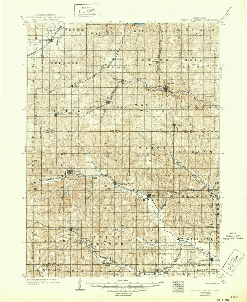 Anteprima della vecchia mappa